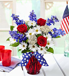 The American Dream Bouquet Davenport Florist - Same Day Flower Delivery - Flower Power 